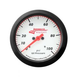 Longacre Sportsman Oil Pressure Gauge 0-100psi