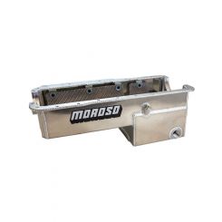 Moroso Drag Oil Pan with Rear Sump Fabricated Aluminum For SBF 351W