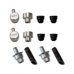 Moroso Crankcase Evac System with Billet Push-In Breathers