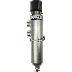 Moroso Breather Tank 1.5qt with 2 16an Female Inlets