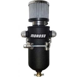 Moroso Remote Breather Tank with 2 10an Fitting
