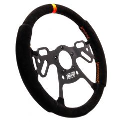 MPI USA Drag Steering Wheel 13in Suede Pad Switch Holes
