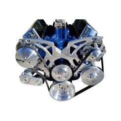 March Performance Style Track Pulley Kit For Small Block Ford