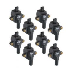 MSD Ignition Coil For Ford Godzilla 7.3L Black Pack of 8