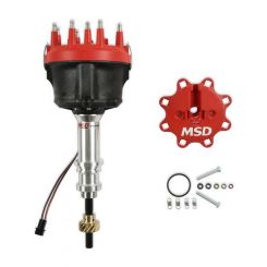 MSD Billet Distributor For SBF 302 with Bronze Gear