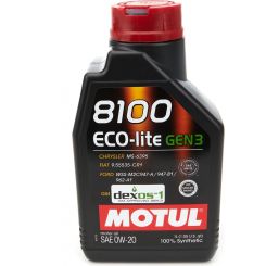 Motul USA 8100 Eco-Lite Gen3 0w20 1 Liter