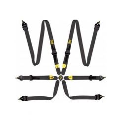 OMP Racing First 2 Harness Black Clip In 6 Point