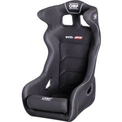 OMP Racing RS-PT2 Fiberglass Seat Black