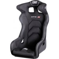 OMP Racing HTE-R XL Fiberglass Seat Black
