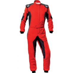 OMP Racing Tecnica Hybrid Suit Red/Black Size 56