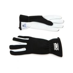 OMP Racing Rally Gloves Black Size Small