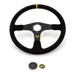 OMP Racing Velocita 380 Steering Wheel Black 380mm Dia