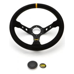 OMP Racing Corsica 330 Steering Wheel Dished Black