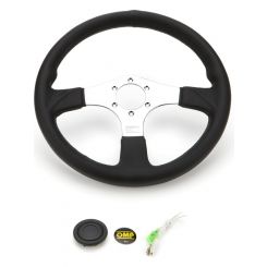 OMP Racing ASSO Steering Wheel 350mm Black