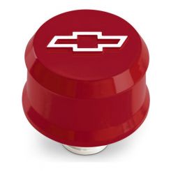 Proform Slant Edge Breather Cap Raised Bowtie Emblem Red