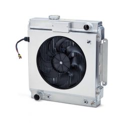 Proform Slim Fit Radiator For 64-66 Mustang Driver Outlet