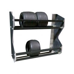 Pit-Pal Products 2-Tier Karting Tire Rack
