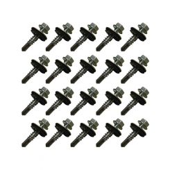 Pit-Pal Products 1in Hex Head Self Tapping Screws