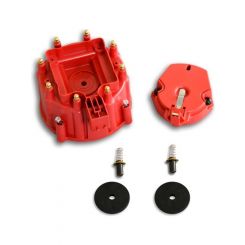 Pertronix Ignition HEI Distributor Cap and Rotor Ki Red