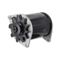 Powermaster PowerGEN Alternator Black 1955 60 Amp 6 Volt For Ford