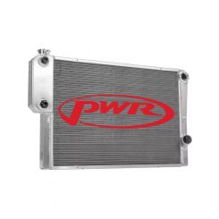 PWR North America Radiator 19 x 30 Double Pass w/Exchanger Open