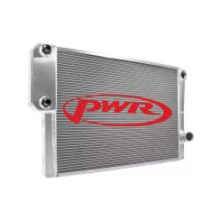 PWR North America Radiator 19 x 30 Double Pass w/Exchanger Closed