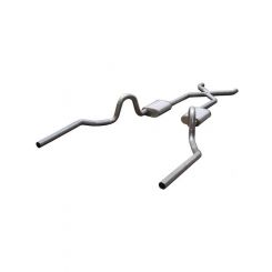 Pypes Performance 2.5in Crossmember Back Exhaust For 64-72 GM A-Body
