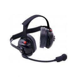 Rugged Radios Headset Behind the Head Dual Radio