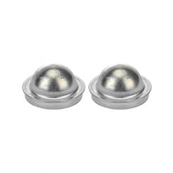 Racing Power Brake Rotor Dust Caps Pair For GM