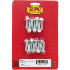 Racing Power Oil Pan Bolt Kit 15Pc For LS