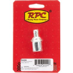 Racing Power PCV Valve Straight Steel Zinc Each