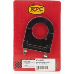 Racing Power Aluminum Steering Column Drop 2in x 2.5in Black