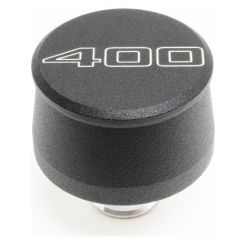 Racing Power Valve Cover Breather 400 Logo Black Each