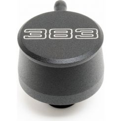 Racing Power Valve Cover Breather 383 Logo Black Each