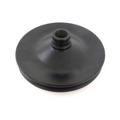 Racing Power  Steering Pulley Single Groove Black For GM
