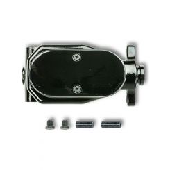 Right Stuff Master Cylinder Dual Black For 58-74 GM Car/Trucks