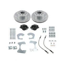 Right Stuff 8.8 Rear Disc Brake Conversion 5 Lug Axles For Ford