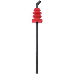 Shurtrax Valve Stem Puller Urethane/Steel Black/Red
