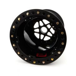 Sander Sprint Wheel 15x18 5in BS Outside Lock Black