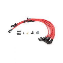 Scott Performance Spark Plug Wire Set 90 Degree Red For SBC