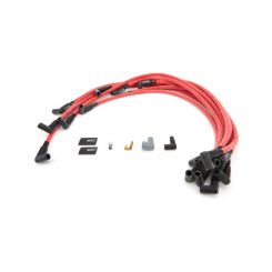 Scott Performance Spark Plug Wire Set 90 Degree Red For BBC