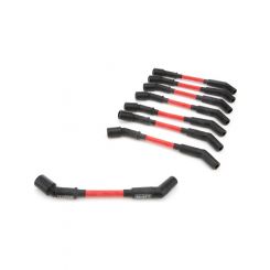 Scott Performance Spark Plug Wire Set 45 Degree Red For GM LS