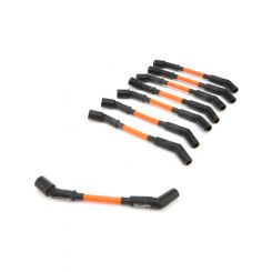 Scott Performance Spark Plug Wire Set 45 Degree Orange For GM LS