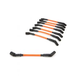 Scott Performance Spark Plug Wire Set 45 Degree Orange For GM LS