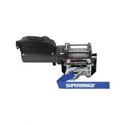Superwinch 1500lb Winch 1.1HP 120V 1/8in x 35ft Wire Rope