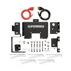 Superwinch Auxiliary Batter Mount Black For Jeep Wrangler JL