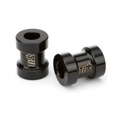Ti22 Performance Jacob Ladder Spacers Aluminum Black Pair