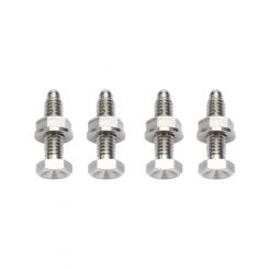 Ti22 Performance Mini Sprint Front Studs And Nuts 4 Each Titanium