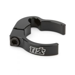 Ti22 Performance Brake Line Clamp 1.38in Aluminum Black