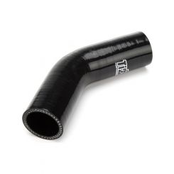 Ti22 Performance 45 Degree Bend 1-1/2in Silicone Hose Black